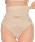 High-Waisted Tummy Control Thong Shapewear