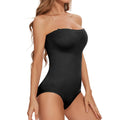 AliyaFeng Strapless Bodysuit Shapewear for Women Tummy Control Sculpting Bodysuit Slimming Body Shaper Under Dress